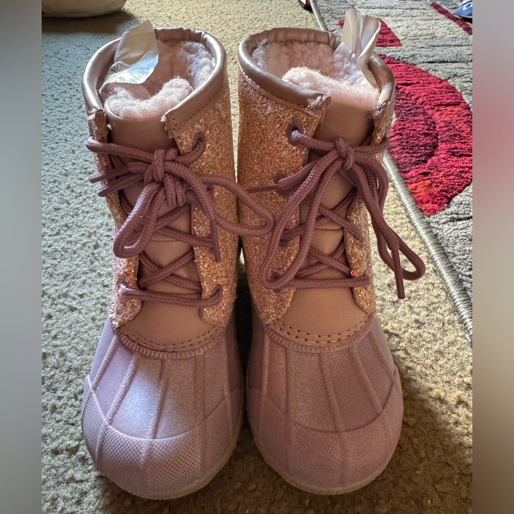 Pink Kids Boots